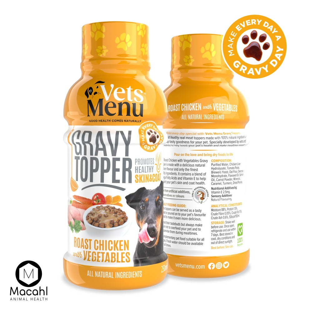 Vets Menu Topper Vets Menu Gravy Topper For Dogs | Direct4Pet | Free Delivery