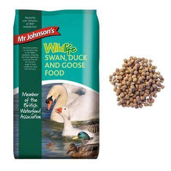 Mr Johnsons Wildlife Swan Duck And Goose Food 750g 