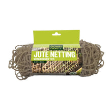 Load image into Gallery viewer, Growers Choice Jute Netting with Corner Ties Card Wrap 1.8m x 1.8m
