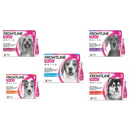 FRONTLINE Tri-Act Flea & Tick Treatment for Dogs