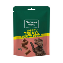 Load image into Gallery viewer, Natures Menu Real Meaty Dog Treats 100g
