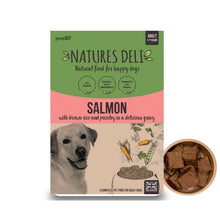 Load image into Gallery viewer, Natures Deli Salmon Complete Dog Food 400g
