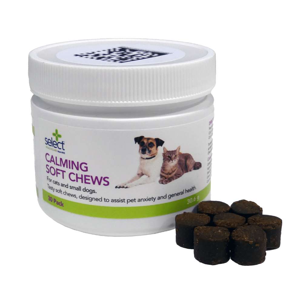 Select Calming Chews For Cats & Dogs