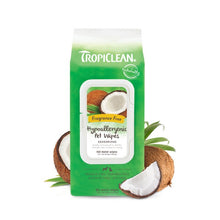 Load image into Gallery viewer, Tropiclean Hypoallergenic Wipes 100s
