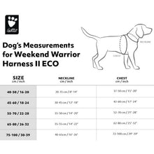 Load image into Gallery viewer, Hurtta Weekend Warrior Harness II ECO Parsley 45-60cm
