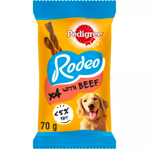 Pedigree Rodeo Dog Treats with Beef or Chicken