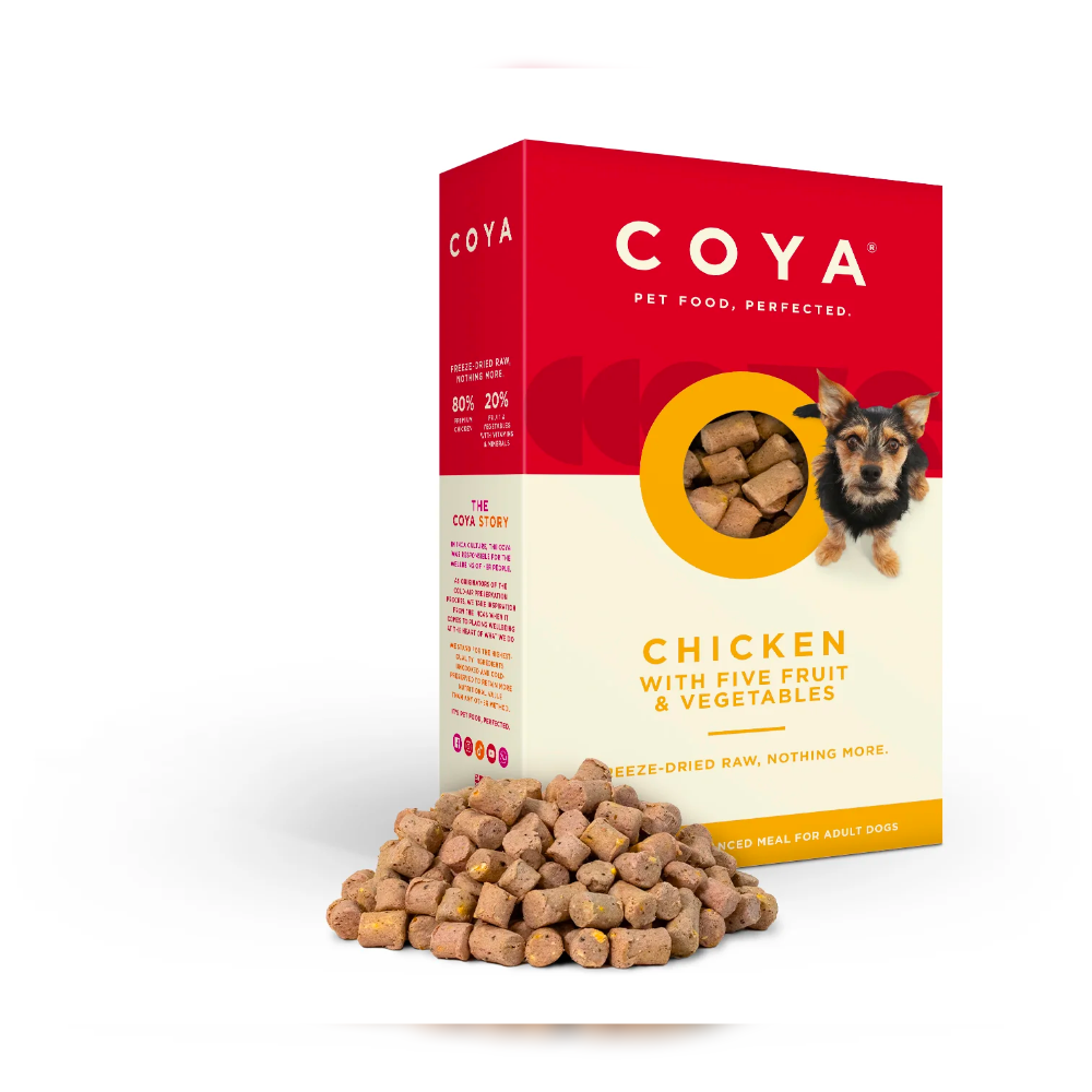 Coya Freeze-Dried Raw Adult Dog Food 750g