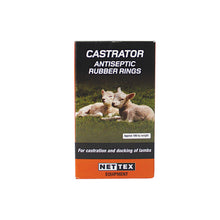 Load image into Gallery viewer, Nettex Castrator Antiseptic Rubber Rings For Lambs
