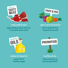 Load image into Gallery viewer, Edgard &amp; Cooper Wet Tin for Dogs in Lamb &amp; Beef 400g x 6
