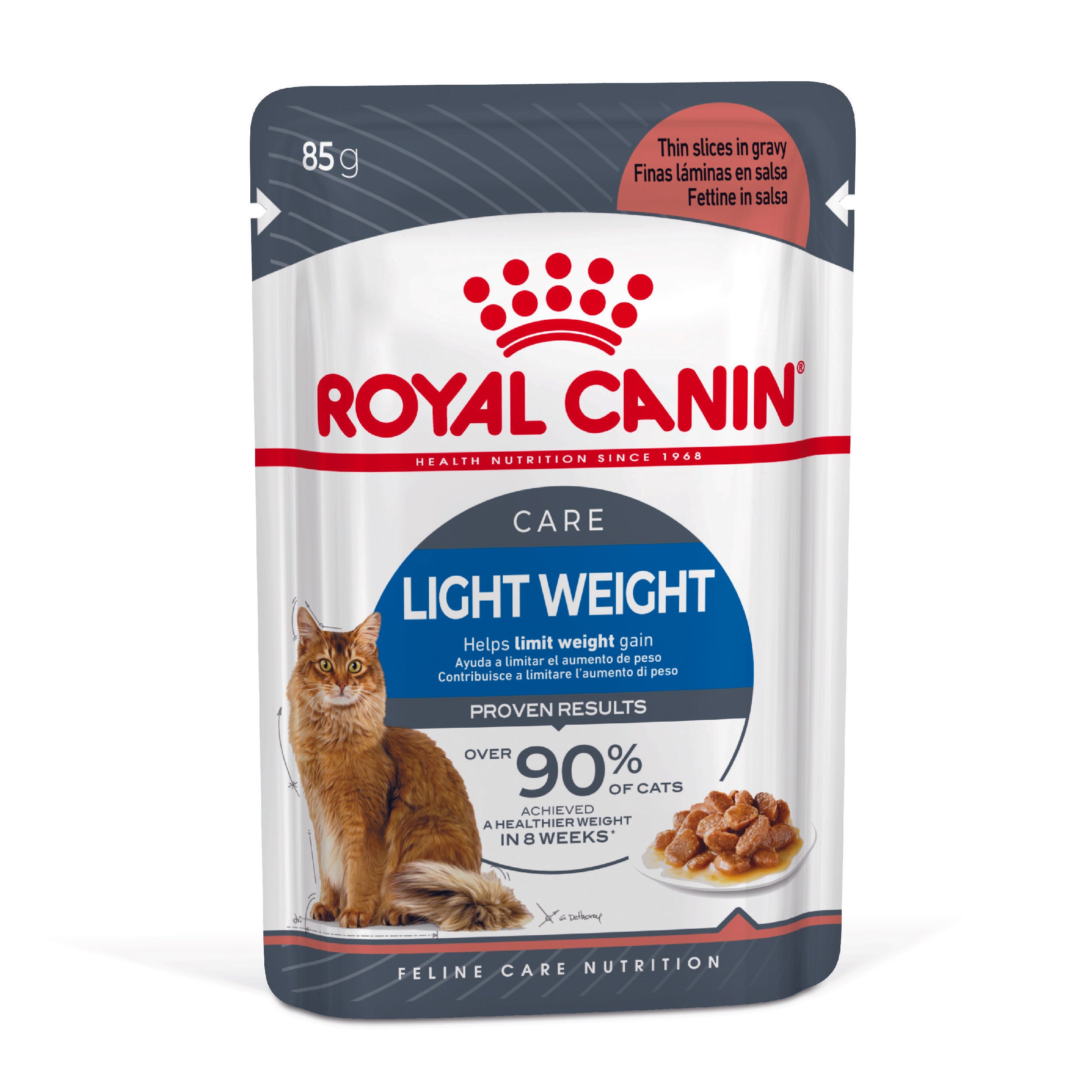 Royal Canin Wet Cat Food Ultra Light Pouch 12 x 85 g