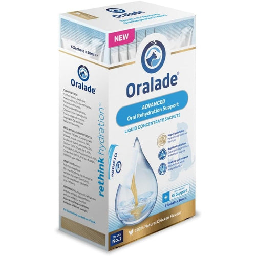 Oralade GI Liquid Concentrate 50ml Sachets x 6