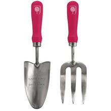 Load image into Gallery viewer, Burgon &amp; Ball British Bloom - Gift Boxed Gardening Trowel &amp; Fork
