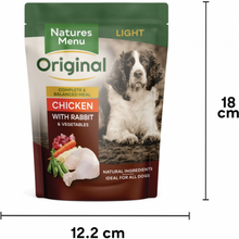 Load image into Gallery viewer, Natures Menu Original Wet Dog Food Pouches 8 x 300g

