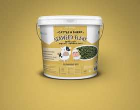 Load image into Gallery viewer, Sealac 10kg Organic Atlantic Seaweed Flake, Super Concentrated, Rich in over 60 Minerals and Vitamins, Supports Animal Health, Performance and Fertility
