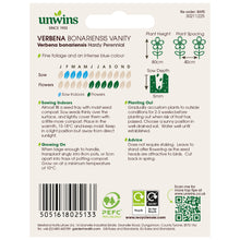 Load image into Gallery viewer, Verbena bonariensis Vanity
