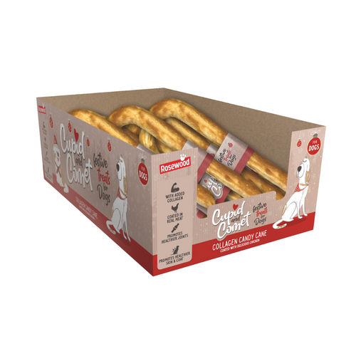 Rosewood Cupid & Comet Collagen Candy Cane 80g