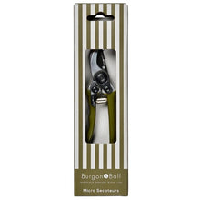 Load image into Gallery viewer, Burgon &amp; Ball Collectors Olive Micro Secateurs
