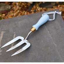 Load image into Gallery viewer, Burgon &amp; Ball Collectors Range Blue Hand Fork
