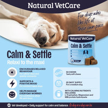 Load image into Gallery viewer, Natural VetCare Health &amp; Wellbeing Chews for Dogs – Age Well, Calm &amp; Settle, Daily Multivitamin, Gut Balance &amp; Mobility – Vet-Formulated Chews
