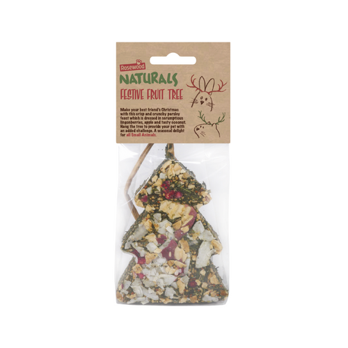 Naturals Festive Fruit Tree for Small Animals 140g