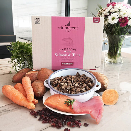 The Innocent Cat - Wild Salmon & Tuna Air-dried Complete Food - 3kg