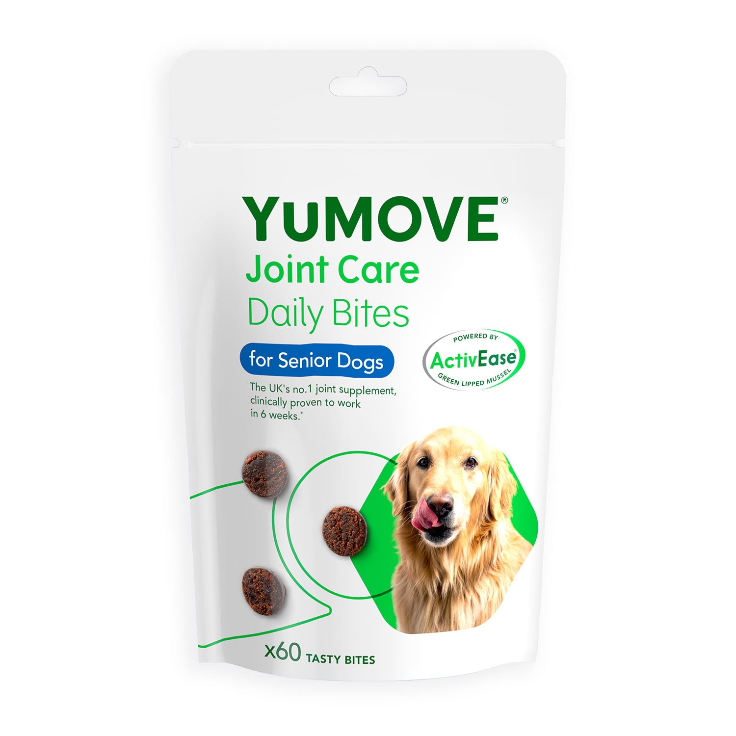 YuMOVE Joint Care Daily Bites For Senior Dogs - 60 Bites