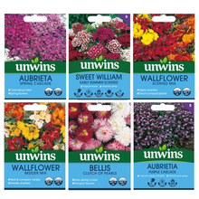 Load image into Gallery viewer, Unwins Spring Flowering Seed Bundle
