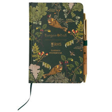 Load image into Gallery viewer, Burgon &amp; Ball RHS Woodland Wonders Notebook and Pen​

