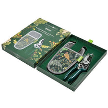 Load image into Gallery viewer, Burgon &amp; Ball RHS Woodland Wonders Pruner and Holster Set ​
