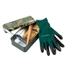 Load image into Gallery viewer, Burgon &amp; Ball RHS Woodland Wonders Sowing &amp; Potting Tin ​
