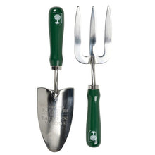 Load image into Gallery viewer, Burgon &amp; Ball RHS Woodland Wonders Trowel and Fork Set​
