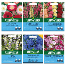 Load image into Gallery viewer, Unwins Cottage Flower Seed Bundle
