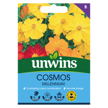 Load image into Gallery viewer, Unwins Cosmos Sunset Seed Bundle
