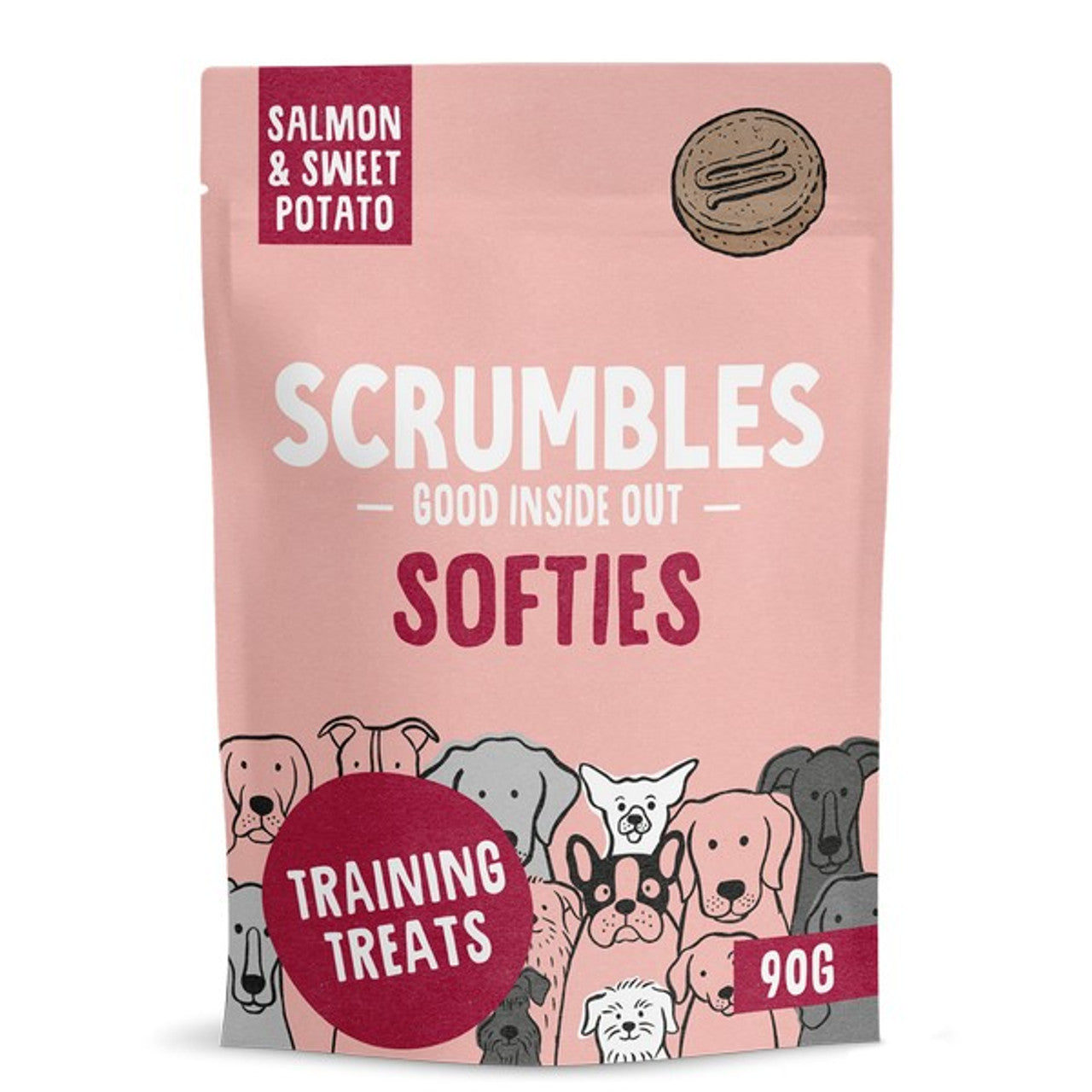 Scrumbles Softies Dog Training Treats 90g