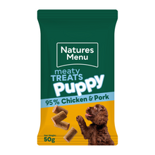 Load image into Gallery viewer, Natures Menu Chicken Meaty Treats for Puppies
