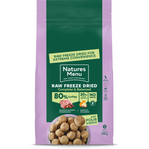 Natures Menu Freeze Dried 80/20 Dinners Turkey