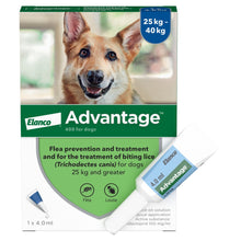 Load image into Gallery viewer, Advantage Spot On Flea Treatment For Cats, Dogs &amp; Rabbits - 1 Pipette
