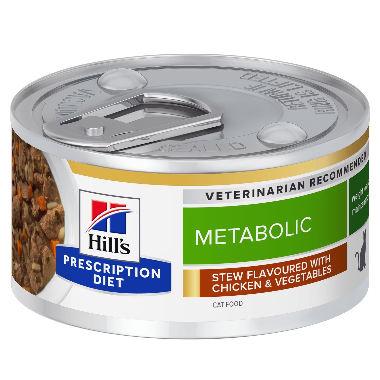 Hill's Prescription Diet Feline Metabolic Chicken & Veg Stew 24 x 82g