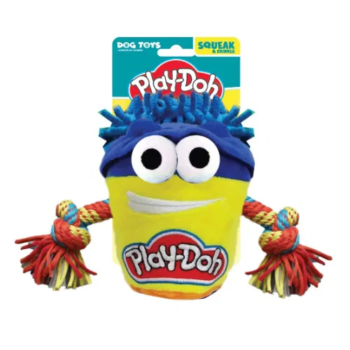 Hasbro Dog Toys Play-Doh Do-Doh T-Shirt Rope Tug