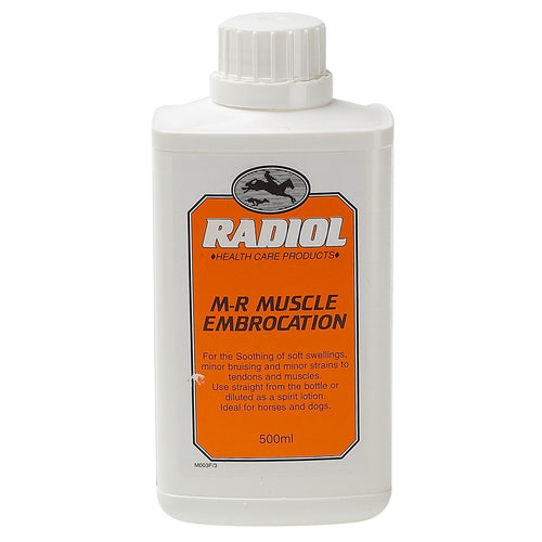 Radiol M-R Muscle Embrocation 500 ML For Horses & Dogs