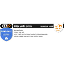 Load image into Gallery viewer, VETIQ Denti-Care Solution 250ML
