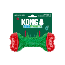 Load image into Gallery viewer, KONG Holiday CoreStrength Bone Green Medium/Large
