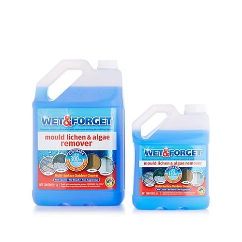 Wet & Forget Mould Lichen & Algae Remover Outdoor Cleaning Solution All Sizes