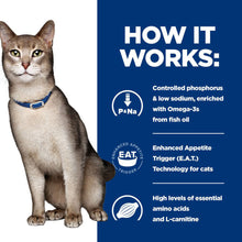 Load image into Gallery viewer, Hill&#39;s Prescription Diet k/d Kidney Care Dry Cat Food with Chicken 3kg Bag
