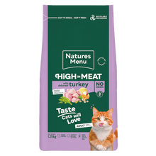 Load image into Gallery viewer, Natures Menu High in Meat Turkey No Grain For Adult Cats
