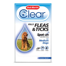 Load image into Gallery viewer, Bob Martin Clear Flea Spot On Pipettes For Cats &amp; Dogs
