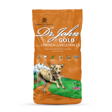 Load image into Gallery viewer, Dr John Food For Working Dogs Chicken &amp; Vegetable 15Kg
