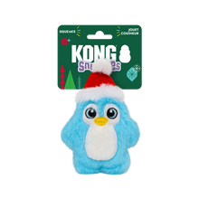 Load image into Gallery viewer, KONG Holiday Snuzzles Mini Santa Penguin XS

