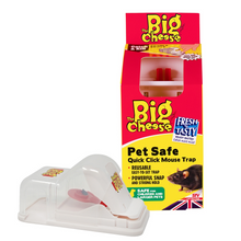 Load image into Gallery viewer, The Big Cheese Pet Safe Quick Click Mouse Trap
