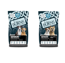 Load image into Gallery viewer, Burns Senior + Chicken &amp; Brown Rice 2kg for Small &amp; Large Dogs
